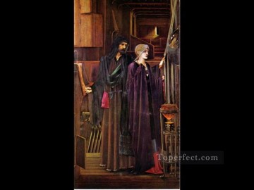 El mago óleo sobre lienzo Museos de la ciudad y galería de arte Prerrafaelita de Birmingham Sir Edward Burne Jones Pinturas al óleo